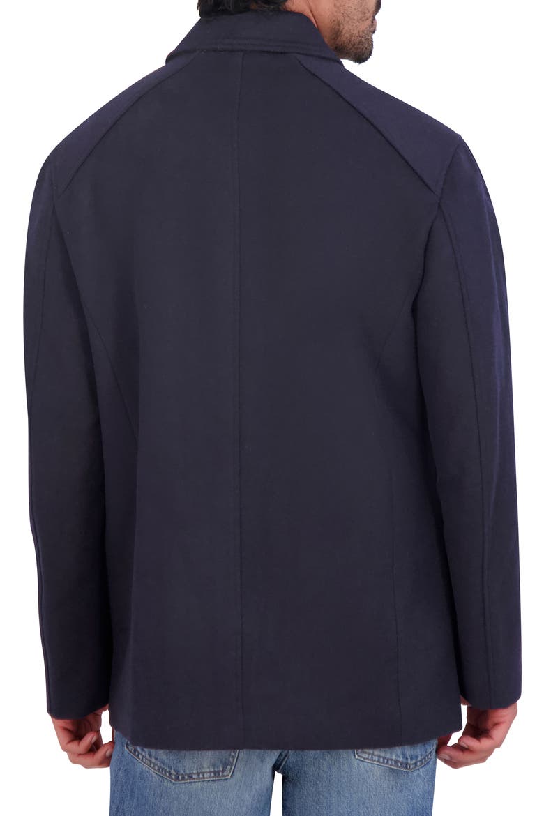 Wool Blend Shirt Jacket, Alternate, color, NAVY