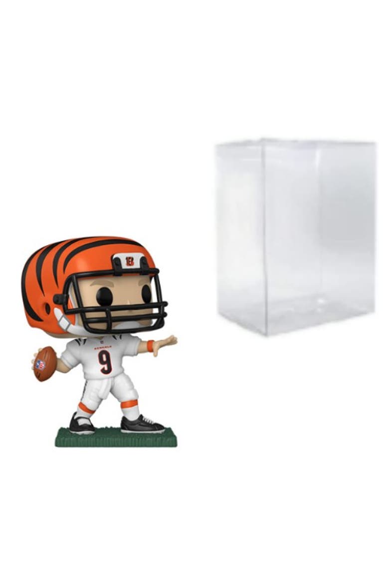 Joe Burrow (Cincinnati Bengals) NFL Funko Pop! Series 8 w/Ecotek Protective Case, Main, color, Multi-Color