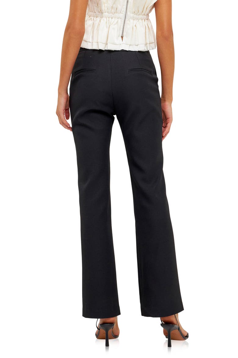 Slim Fit Pants, Alternate, color, BLACK