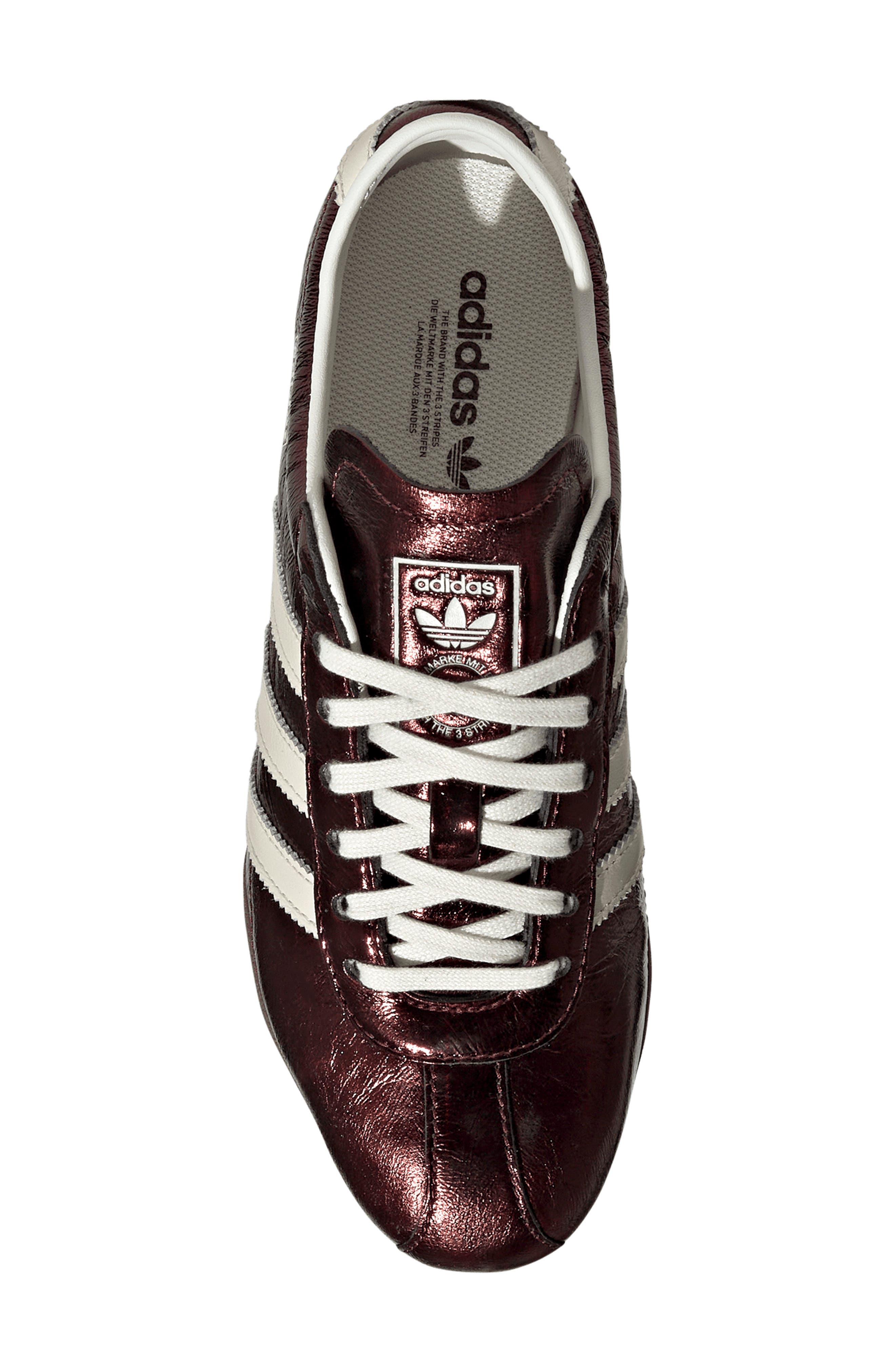 Tokyo Sneaker, Alternate, color, MAROON/ OFF WHITE/ GUM5