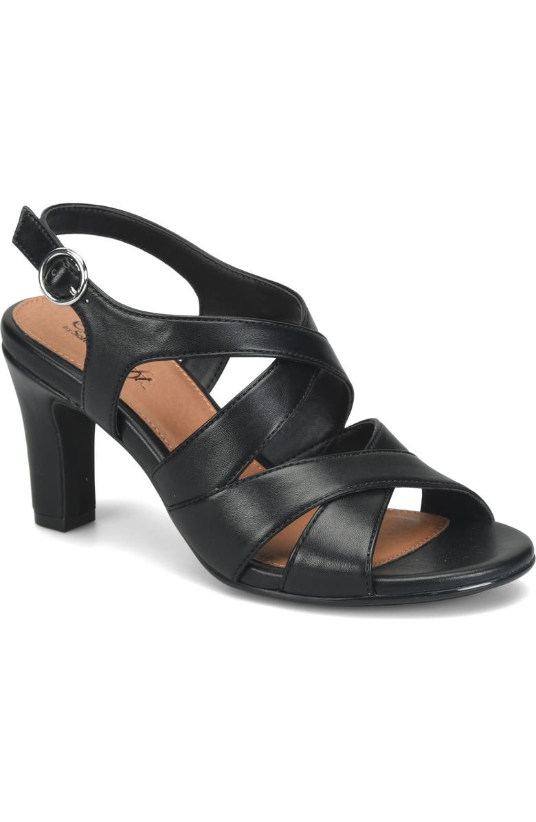 EUROSOFT Imari Sandal, Main, color, Black