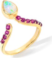 YS GEMS Ethiopian Opal Ring
