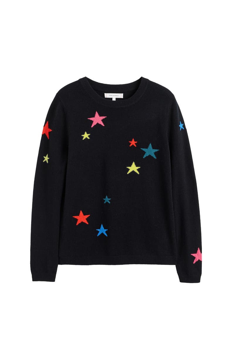Chinti & Parker Wool Cashmere Star Sweater, Alternate, color, 