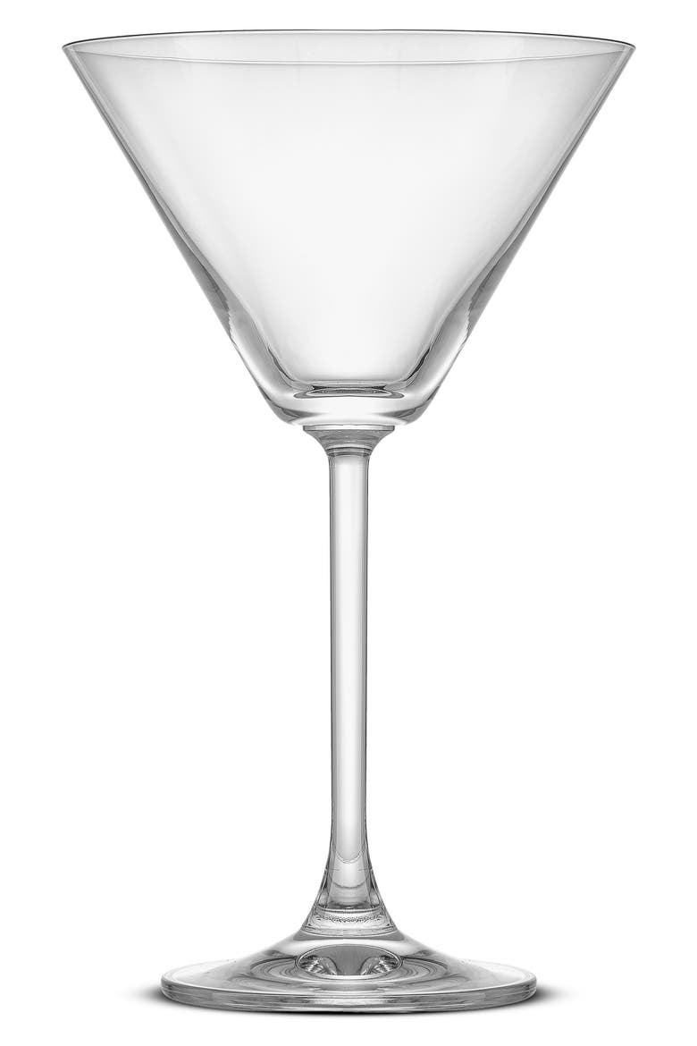 Olivia Set of 4 Martini Glasses, Main, color, CLEAR