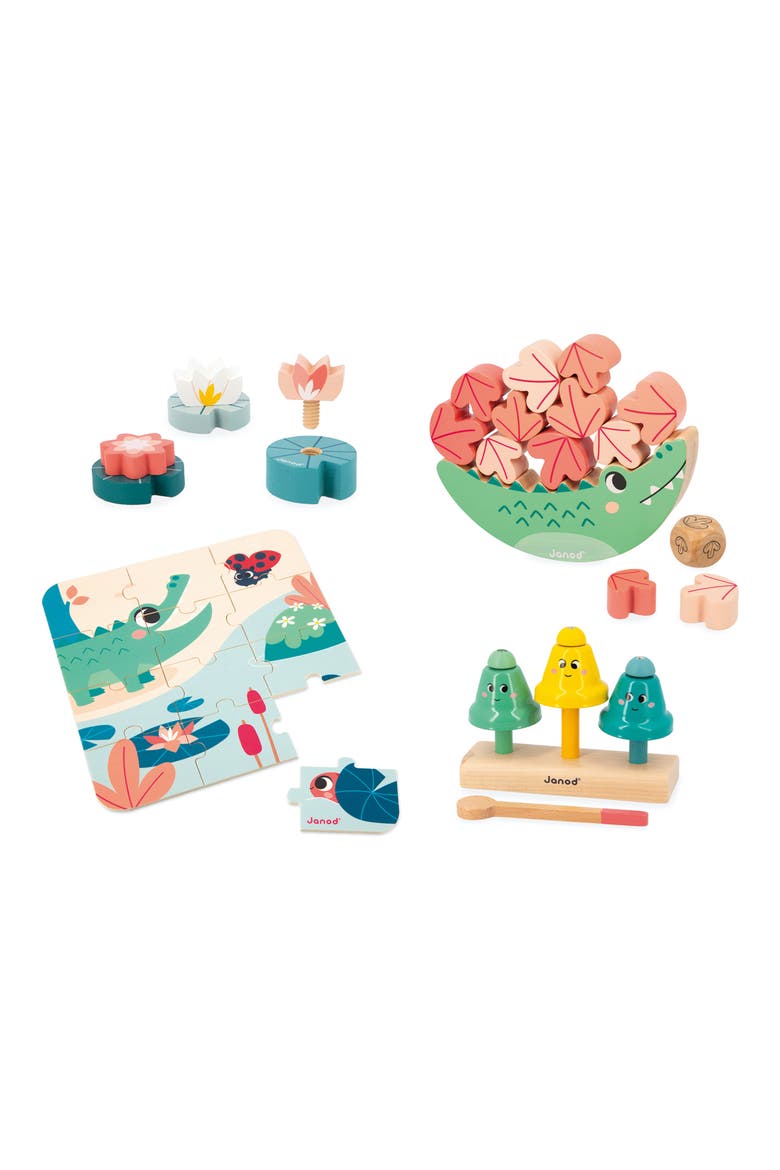 Developmental Activity Box - 24 Months and Up, Main, color, BLUE