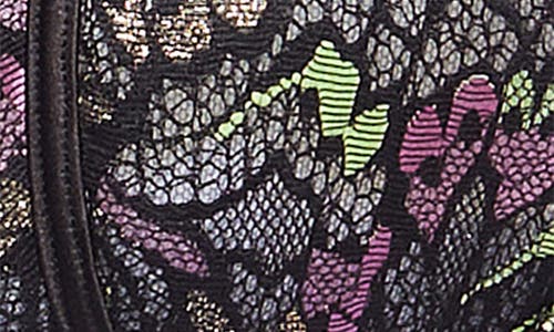 Savage X Fenty Butterfly Wings Unlined Lace Tulip Cup Bra In Animal Print