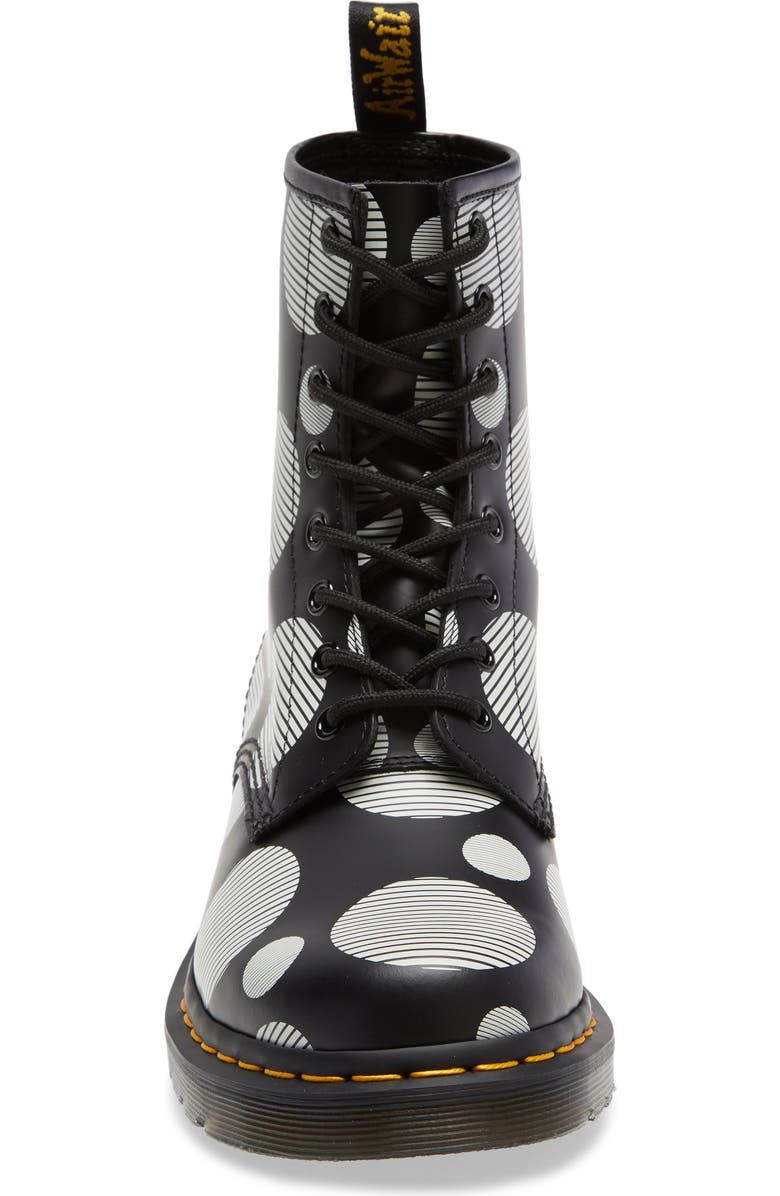Dr. Martens 1460 Polka Dot Boot, Alternate, color,