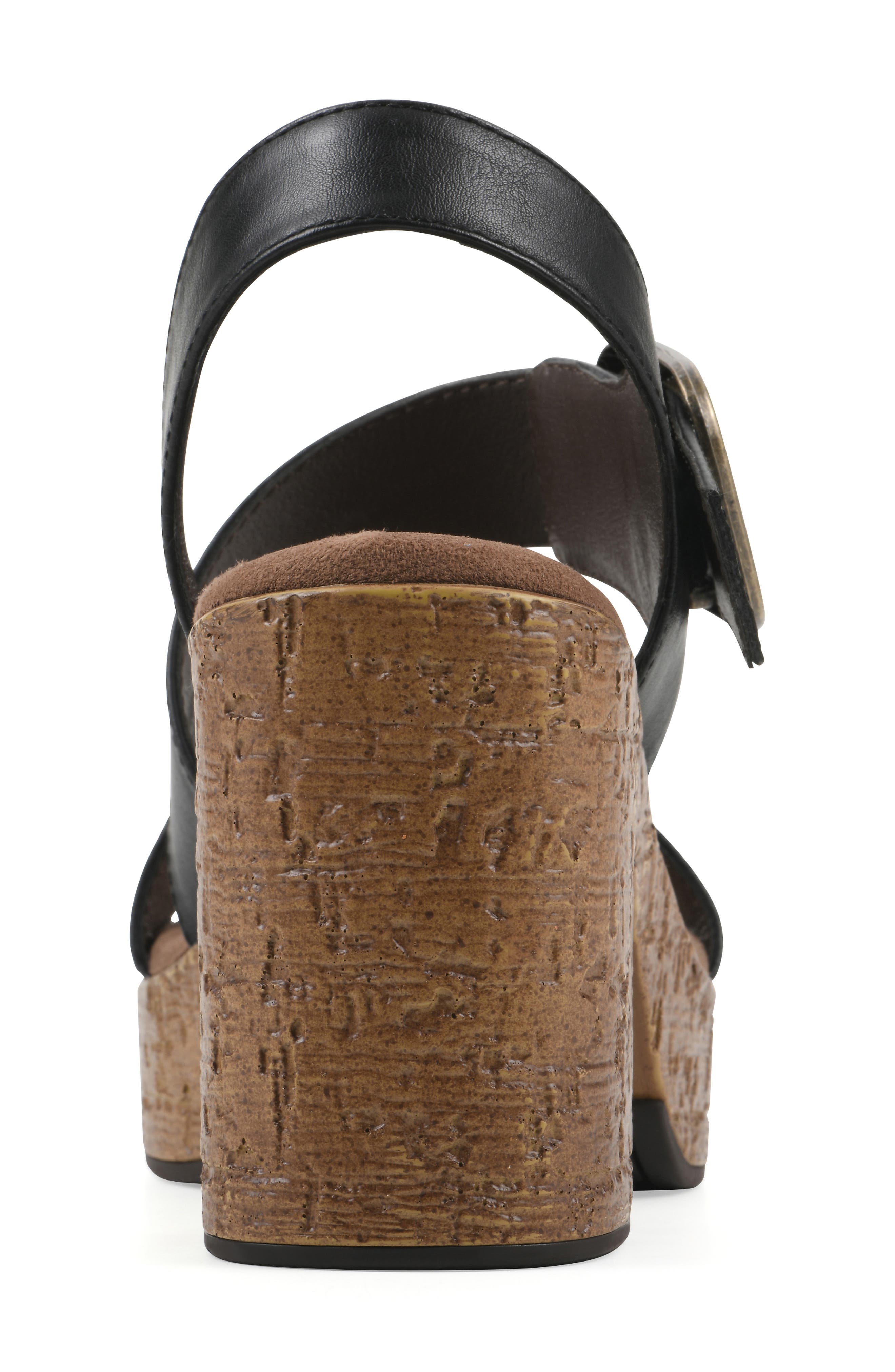 White Mountain Footwear Barb Platform Sandal, Alternate, color, 