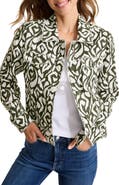 Tommy Bahama Inlet Ikat Print Linen Jacket