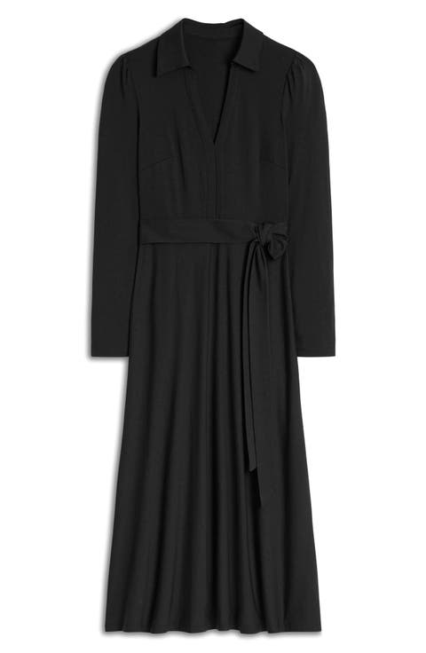 Imogen Long Sleeve Jersey Dress