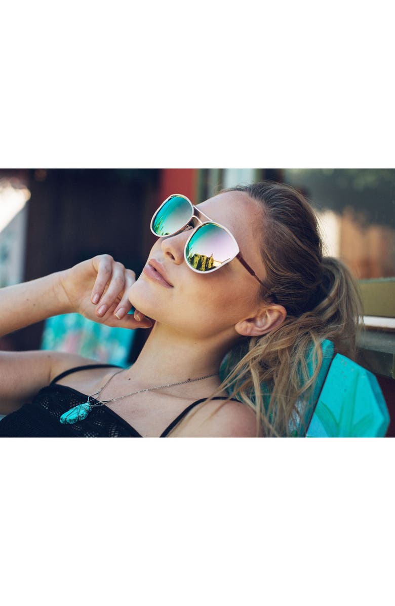 QUAY Australia Cherry Bomb 60mm Sunglasses, Alternate, color,