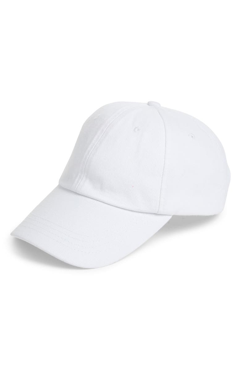 Treasure & Bond Cotton Baseball Cap, Main, color,