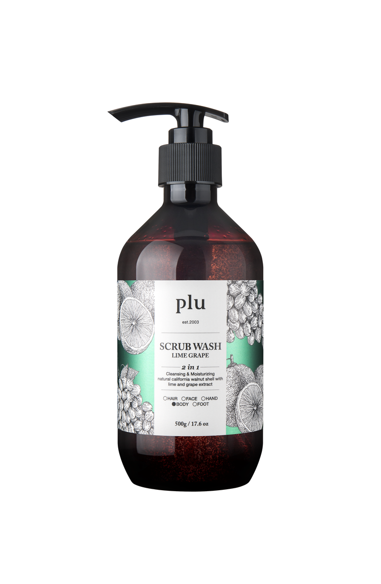Plu Scrub Wash Lime Grape, Main, color, NO COLOR