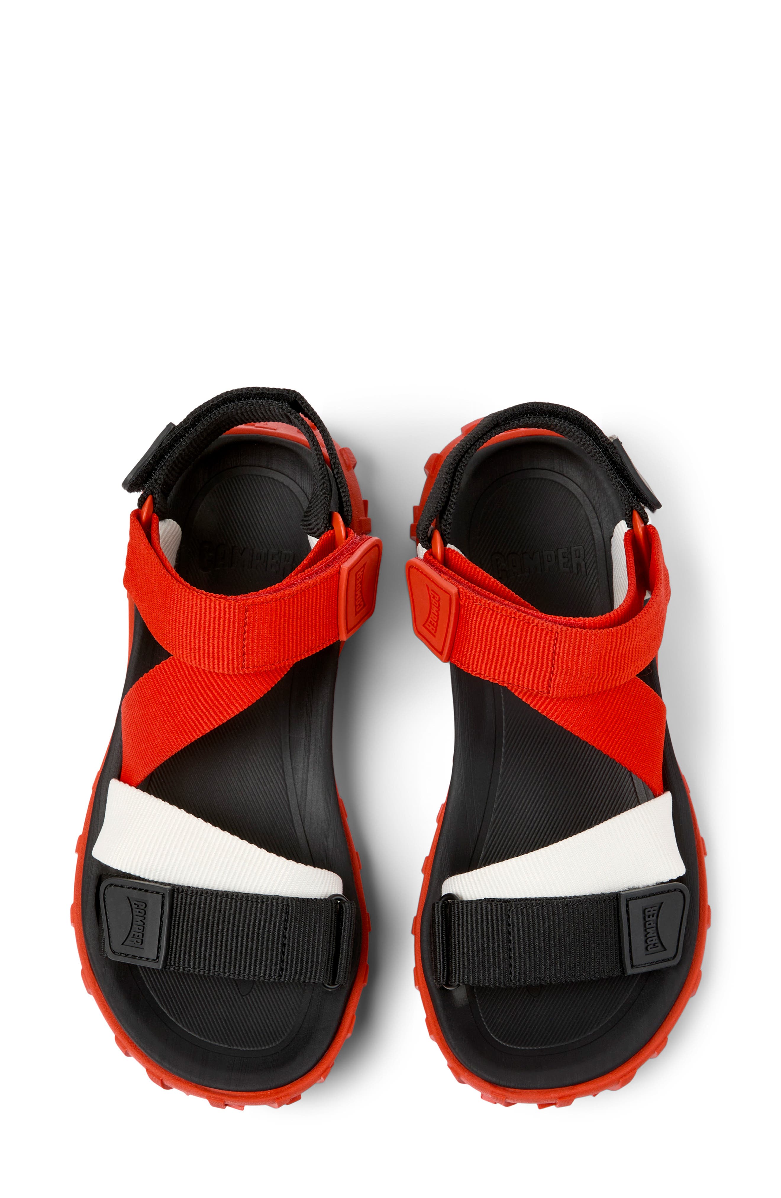 Camper Drift Trail Sandal, Alternate, color, Multi - Red