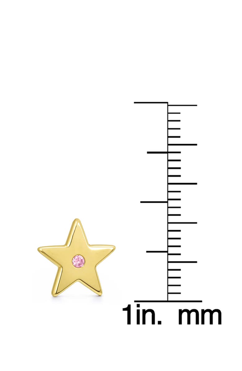 Lily Nily Kids' Star Cubic Zirconia Stud Earrings, Alternate, color, 