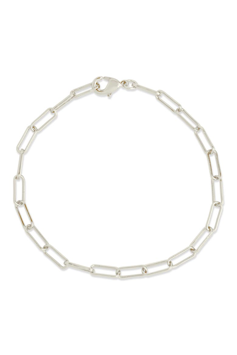 Sylvie Chain Bracelet, Main, color, SILVER