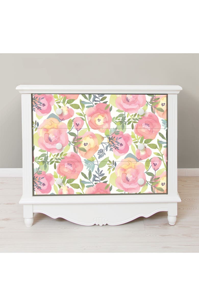 Wallpops Peachy Keen Pink Peel & Stick Wallpaper, Alternate, color, Pink