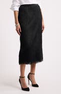Nordstrom Fringe Column Midi Skirt
