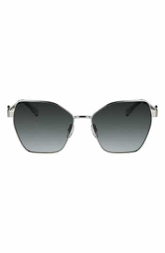 Longchamp 58mm Gradient Square Sunglasses