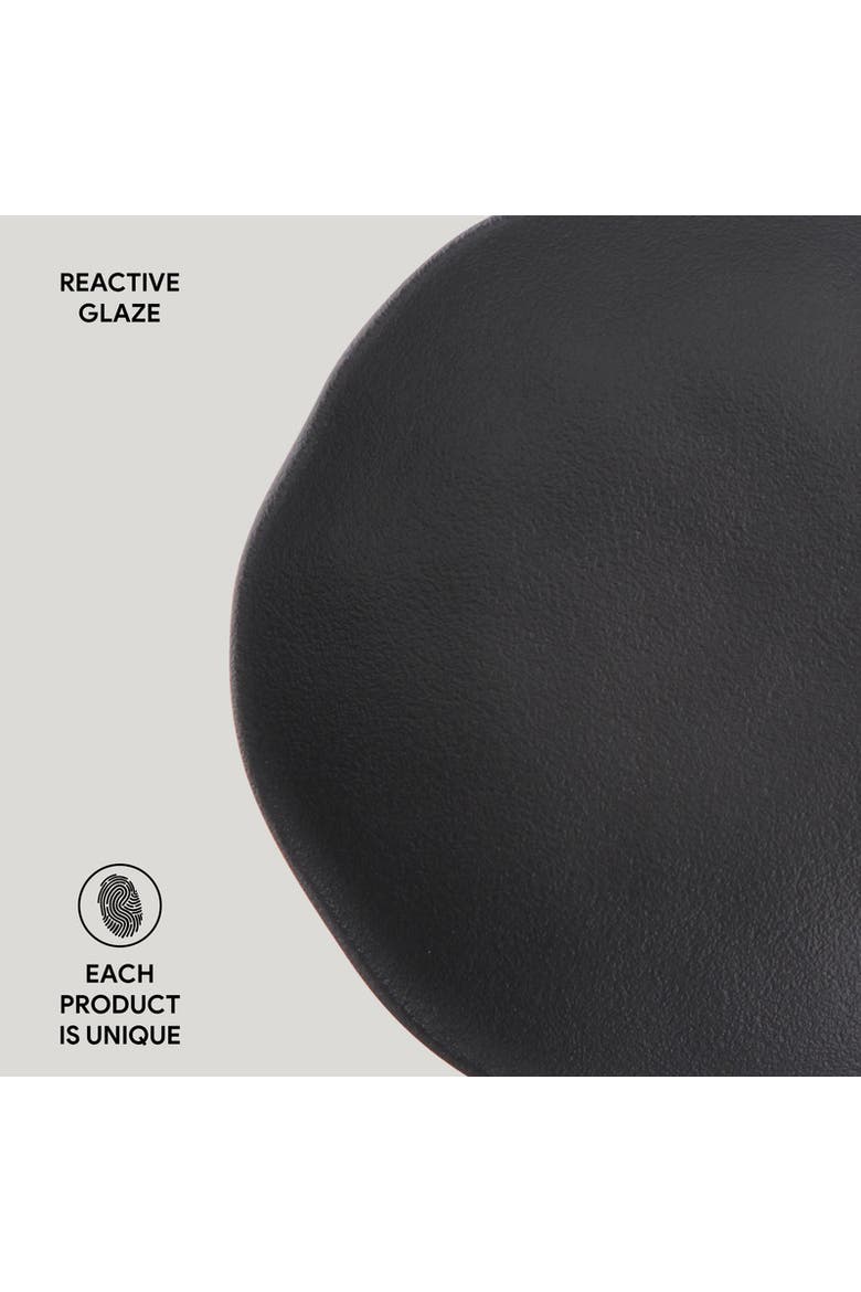 Salad Bowl Set of 6, Alternate, color, Matte Black