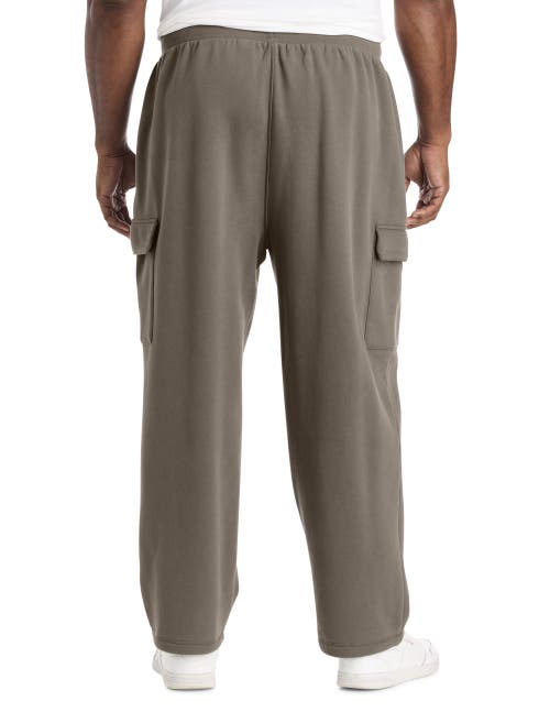 Reebok Big & Tall Performance Supersoft Cargo Sweatpants In Animal Print