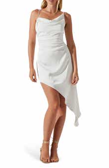 ASTR the Label Vista Asymmetric Hem Slipdress
