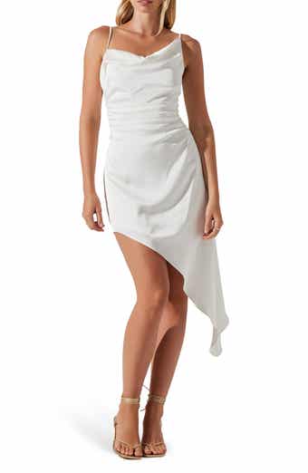 ASTR the Label Vista Asymmetric Hem Slipdress