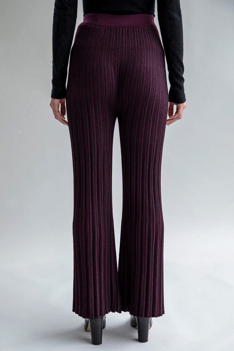 Marcelle Trousers, Alternate, color, AUBERGINE