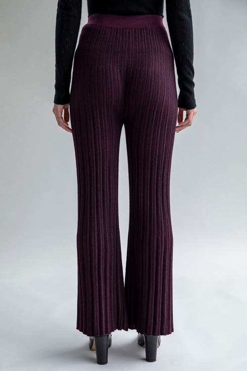 Sskein Marcelle Trousers In Aubergine