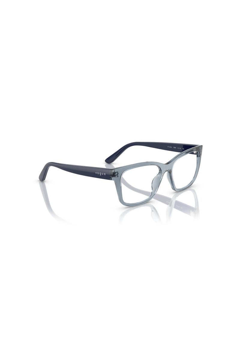 49mm Rectangle optical glasses, Alternate, color, Blue