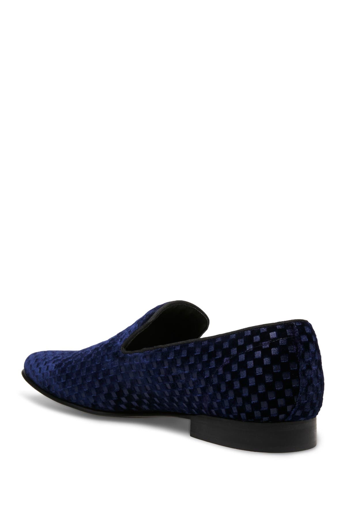 Lifted Smoking Slipper, Alternate, color, BLUE VEL