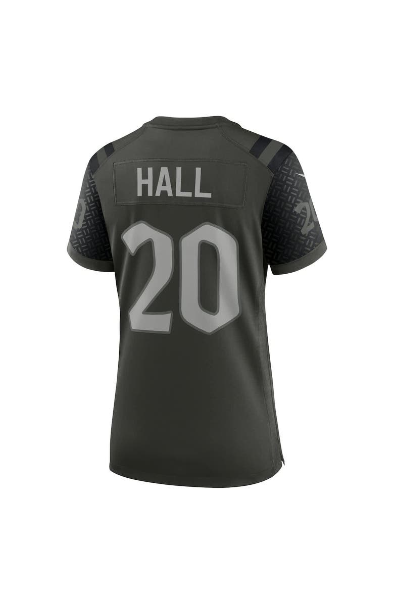 Nike Women's Nike Breece Hall Gotham Green New York Jets 2025 Rivalries Collection Game Jersey, Alternate, color, Green