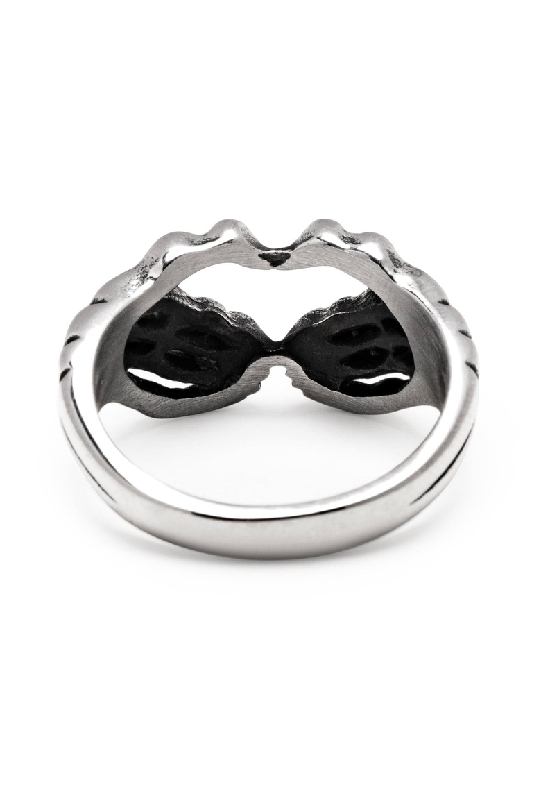 Vintage Skeleton Ring, Alternate, color, Silver