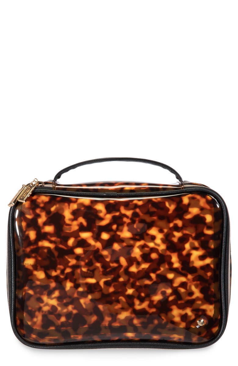 Stephanie Johnson Jumbo Makeup Case, Main, color, NO COLOR
