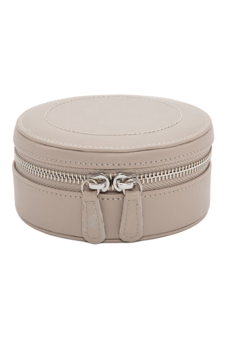 Sophia Round Zip Case, Alternate, color, MINK