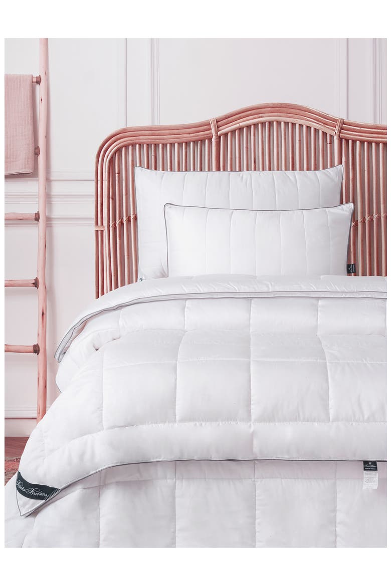 Tencel® Comforter, Alternate, color, WHITE