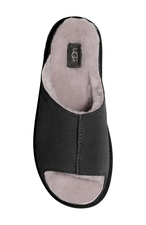 UGG(R) UGG(R) GREENPORT GENUINE SHEARLING LINED SLIDE SANDAL 