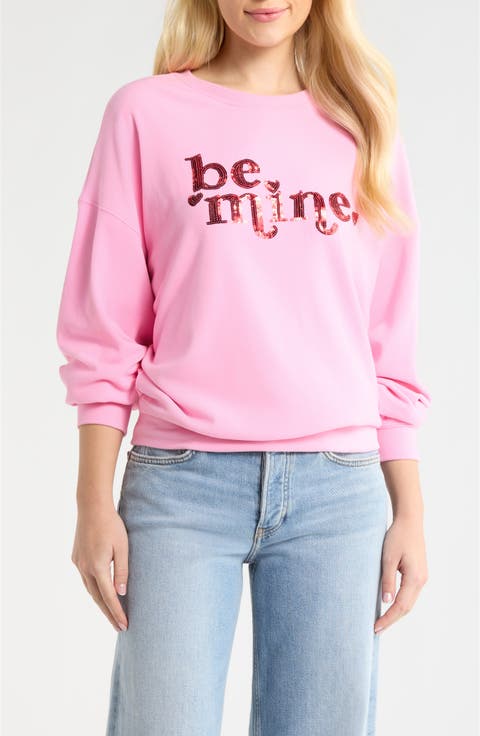 Devyn Be Mine Oversize Sweatshirt
