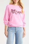 Beach Riot Devyn Be Mine Oversize Sweatshirt