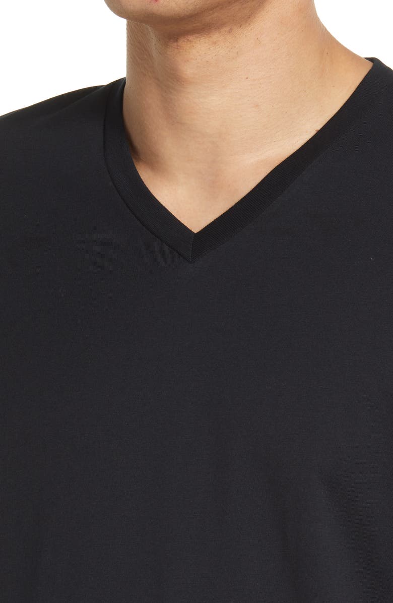 LIVE LIVE V-Neck Pima Cotton T-Shirt, Alternate, color,