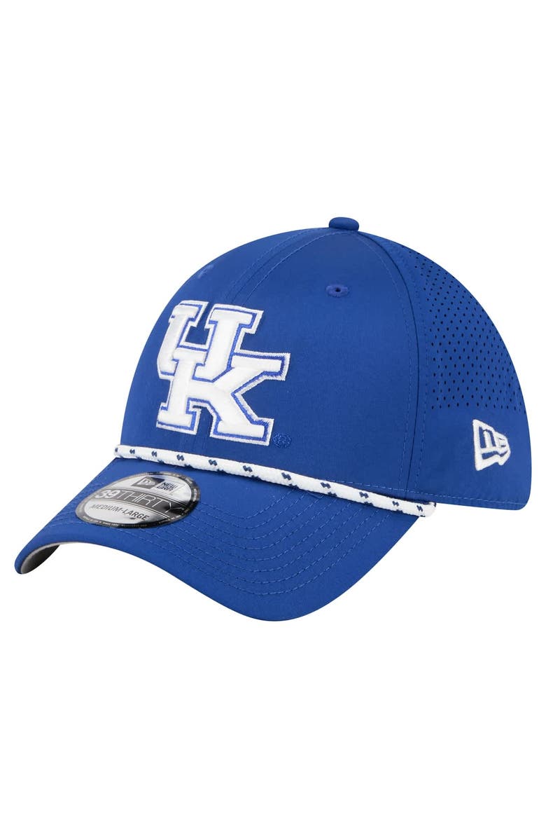 New Era Men's New Era Royal Kentucky Wildcats Rope 39THIRTY Flex Hat, Main, color, Royal