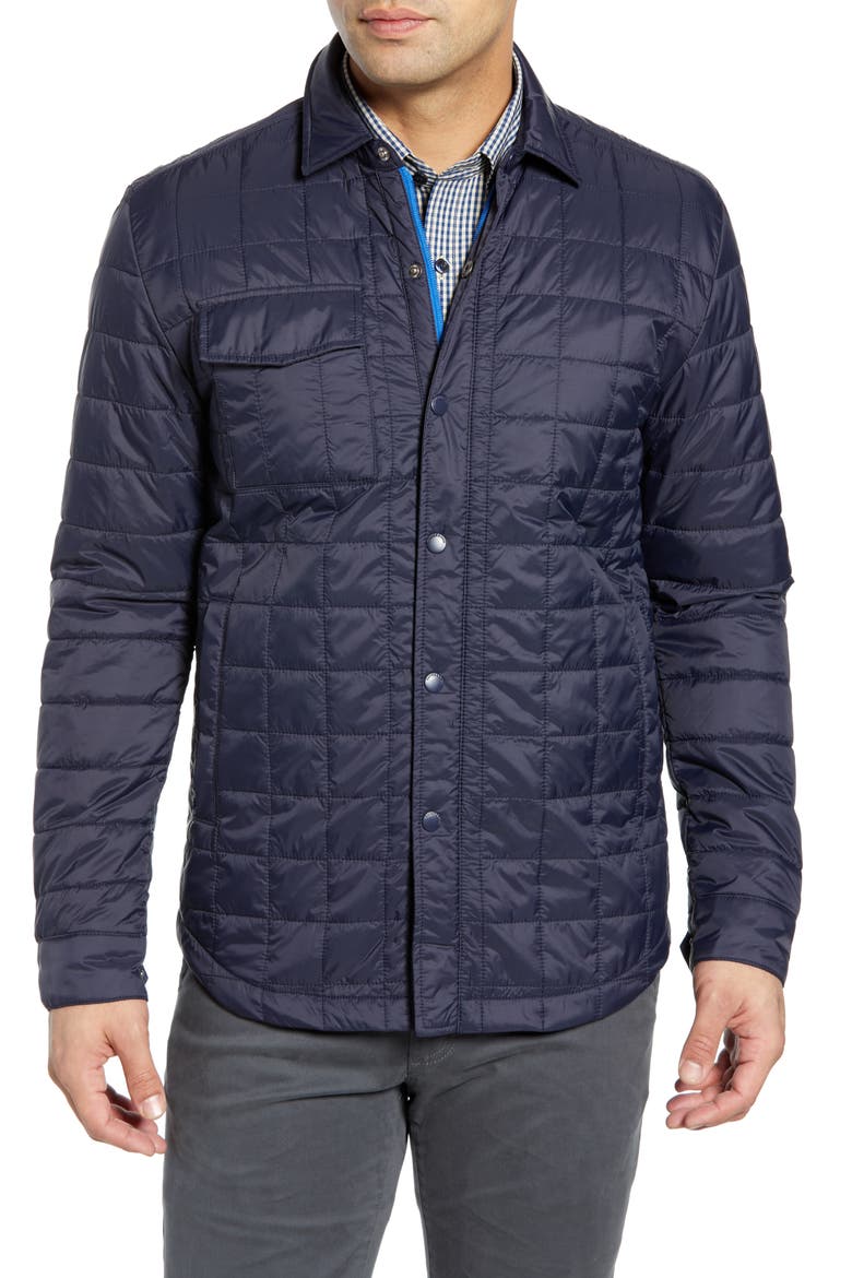 Rainier Primaloft® Shirt Jacket, Main, color, DARK NAVY
