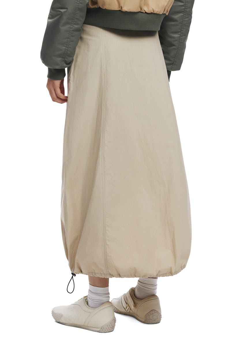 Desigual Drawcord Maxi Skirt, Alternate, color,