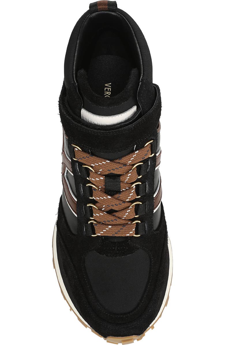 Veronica Beard Valentina Hi Sneaker, Alternate, color, Black