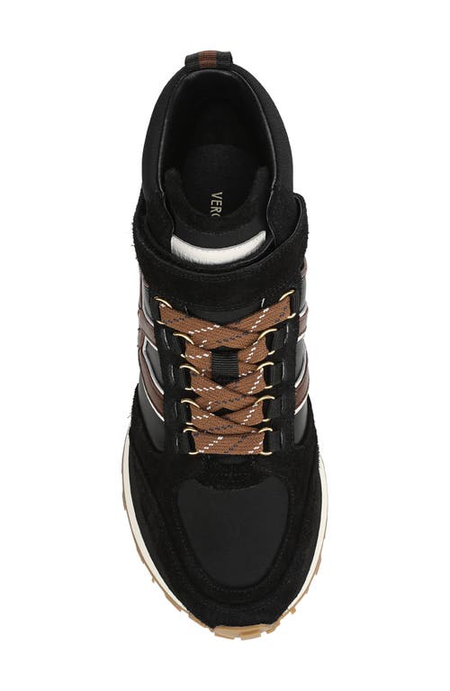 Veronica Beard Valentina Hi Sneaker In Black