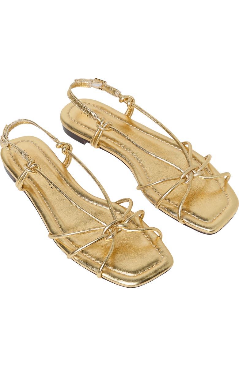Loeffler Randall Karly Sandal, Alternate, color, Light Gold