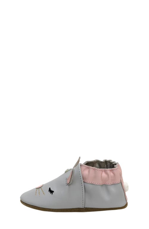 Robeez ® Evie Crib Shoe In Gray