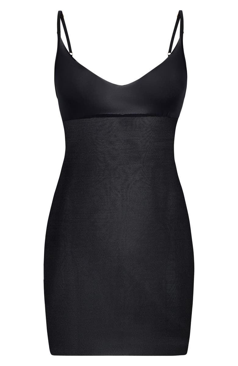 Commando Featherlight Control Shaper Slip, Alternate, color, Black