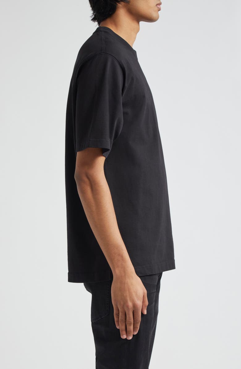 Dolce&Gabbana Tonal Logo Graphic T-Shirt, Alternate, color, Nero