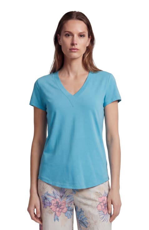 Womens V-neck Top